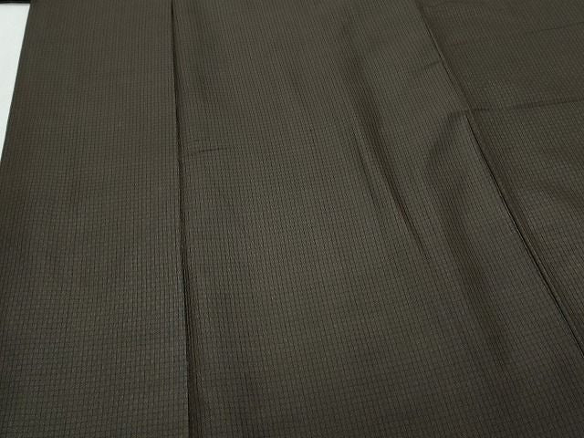 平和屋着物■男性 格子文 逸品 CAAH8194th