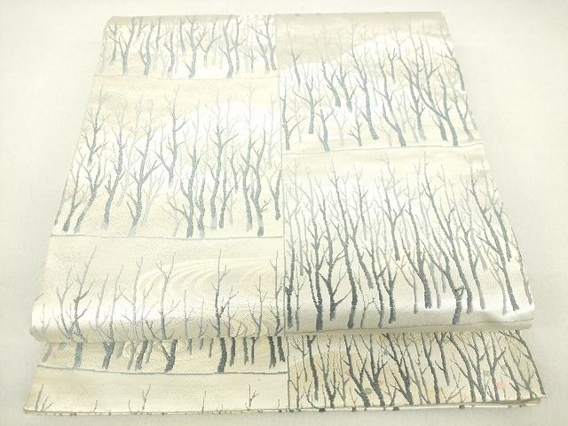 平和屋着物◎六通柄袋帯 立木隆昌 風景文 逸品 DAAG9748op