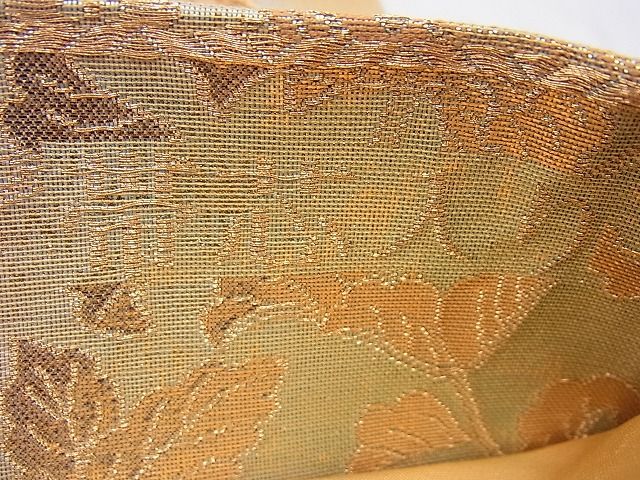 平和屋着物◎六通柄袋帯 幻甦織 金銀糸 逸品 BAAI6983cm