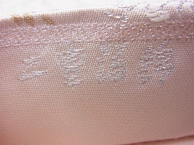 平和屋着物◎六通柄袋帯 唐織 向い鳳凰唐草文 二重箔錦 逸品 BAAJ0952cm