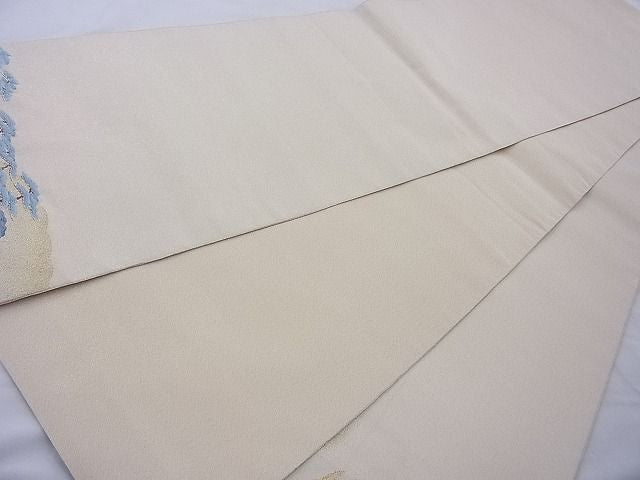 平和屋着物◎太鼓柄袋帯 大名行列 金糸 逸品 BAAJ0940cm
