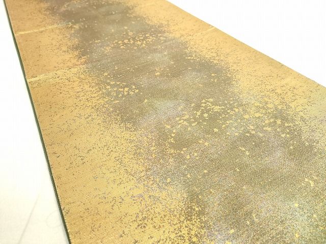 平和屋着物◎六通柄袋帯 霞文 金糸 引箔 逸品 DAAH9933tw