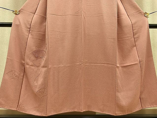 平和屋着物■付下げ 刺繍 地紙花文 逸品 BAAI8705ip
