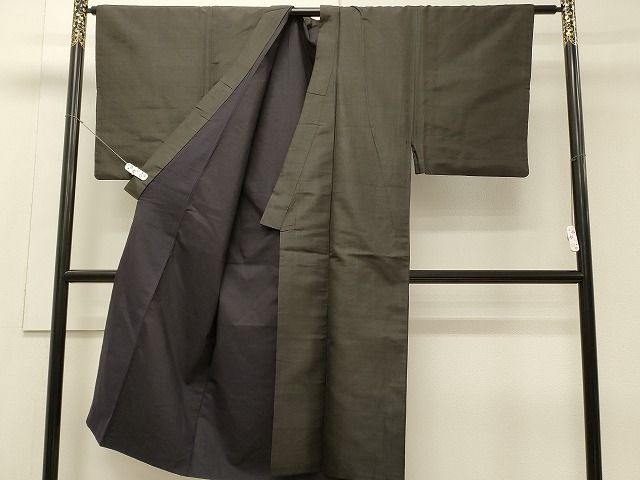平和屋着物■男性 檳榔子染色 逸品 CAAG8301ev