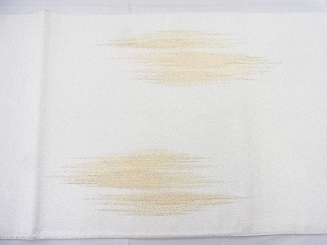 平和屋着物◎太鼓柄袋帯 綴れ 遠山エ霞文様 金糸 逸品 BAAJ5449ns