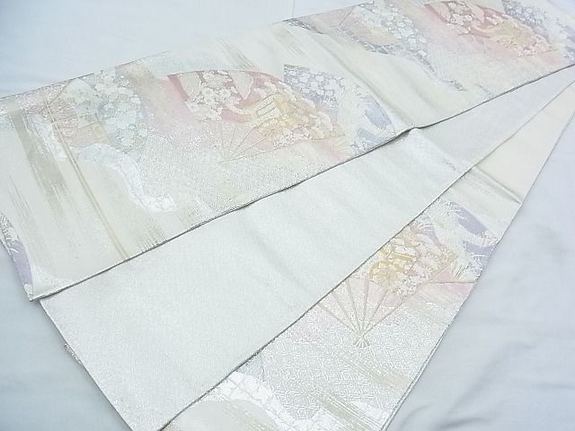 平和屋着物◎九百佐賀錦 六通柄袋帯 光悦 金銀糸 逸品 BAAJ5589ns