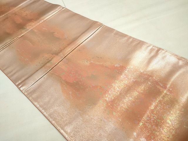 平和屋着物◎六通柄袋帯 箔化遊 金彩 引箔 逸品 CAAE7527in