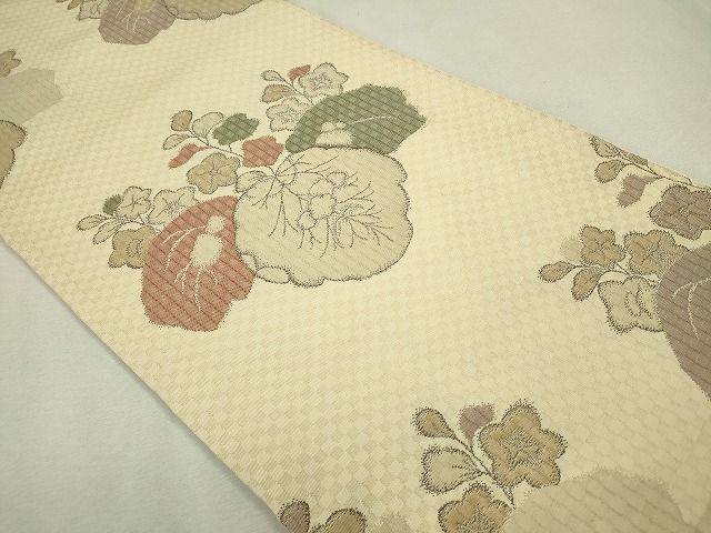 平和屋着物◎全通柄 本袋帯 三風景 逸品 CAAE7564in