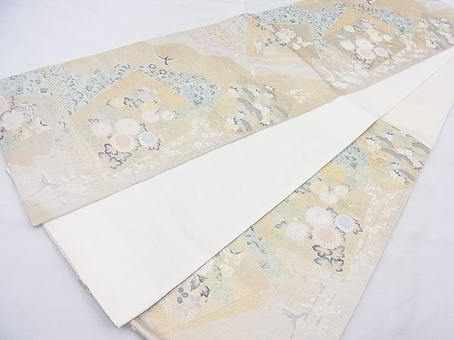 平和屋着物◎六通柄袋帯 唐織 古都浪漫 九百錦 引箔 逸品 BAAK5113ns