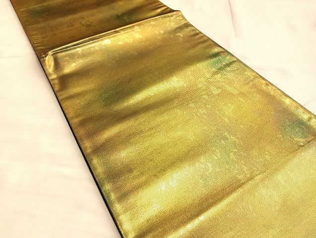 平和屋着物◎六通柄袋帯 霞文 引箔 逸品 BAAJ9921du