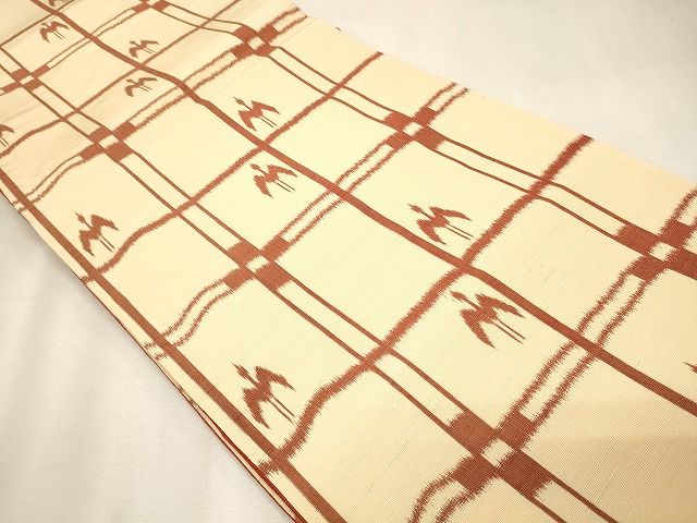 平和屋着物◎全通柄袋帯 飛鳥文 逸品 CAAI0140oy