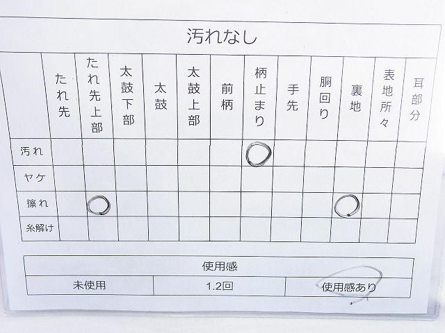 平和屋着物◎太鼓柄袋帯 唐織 色紙草花文 金糸 引箔 逸品 BAAK6005cm