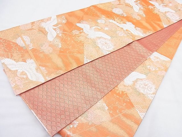 平和屋着物◎佐賀錦 六通柄袋帯 唐織 古都の舞 九百錦 金糸 逸品 BAAK5175ns