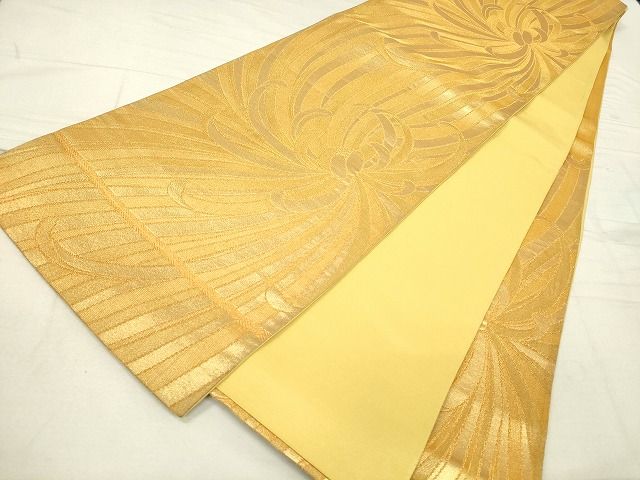 平和屋着物◎六通柄袋帯 乱菊 金糸 逸品 DAAH9379mz
