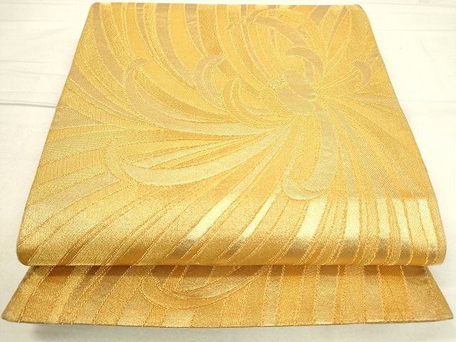 平和屋着物◎六通柄袋帯 乱菊 金糸 逸品 DAAH9379mz