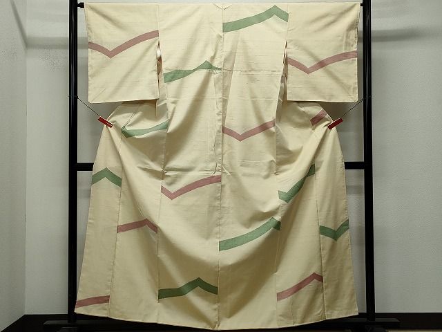 平和屋着物■上質な紬 吉祥文 逸品 CAAI0530yk