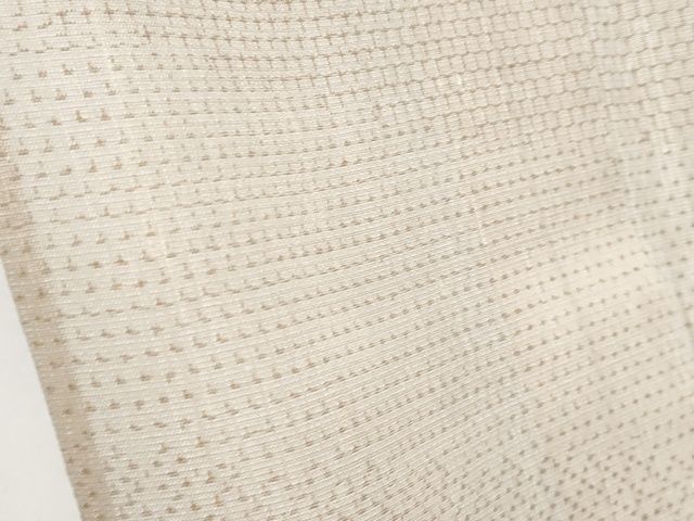 期間限定セール20%off■極上 夏物 訪問着 結城紬 夏結城 100亀甲 反端付き 逸品 未使用 CYAA0796s4
