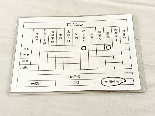 平和屋着物◎六通太鼓柄袋帯 地紙箔散らし 金糸 逸品 BAAK3550if