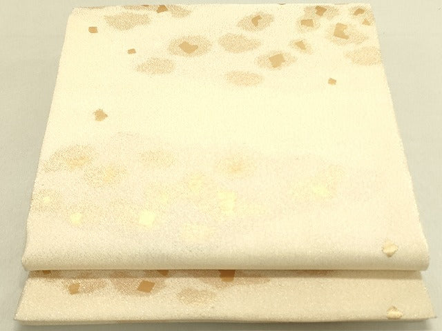 平和屋着物◎六通柄袋帯 箔散らし 金糸 逸品 DAAI4120yyy