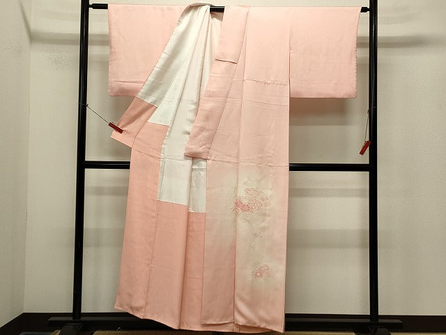 平和屋着物■豪華色留訪問着 扇面草花文 暈し染め 逸品 CAAI5861th