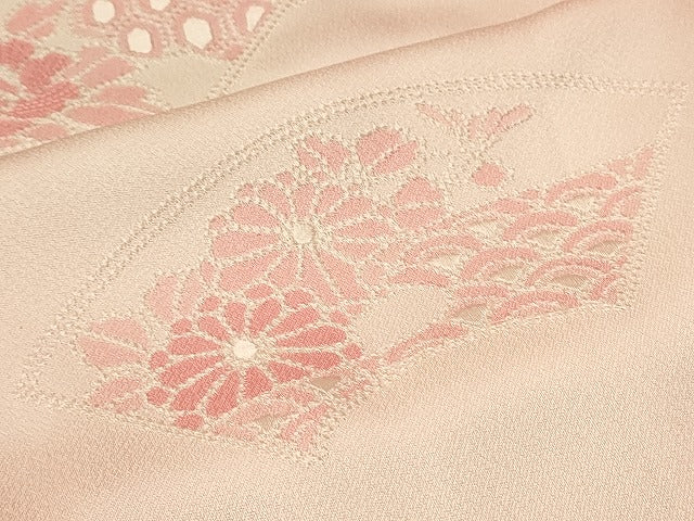 平和屋着物■豪華色留訪問着 扇面草花文 暈し染め 逸品 CAAI5861th