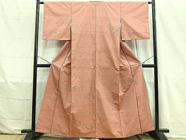 平和屋着物■上質な紬 吉祥文 逸品 BAAK4281ct