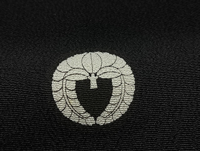 平和屋着物■豪華黒留袖 駒刺繍 道長花鳥文 金彩 逸品 BAAK9291yc