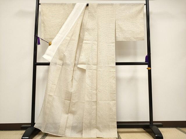 期間限定セール20%off■極上 夏物 本場小千谷ちぢみ 麻 証紙付き 逸品 未使用 CYAA0677s4