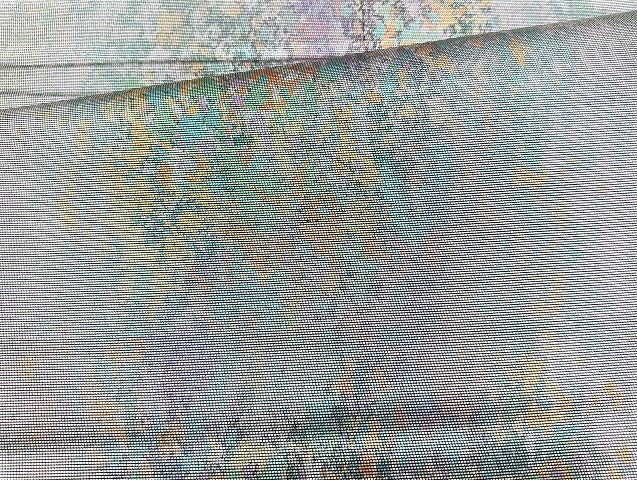 平和屋着物◎六通柄袋帯 箔散らし 引箔 正絹 逸品 BAAK8607cm