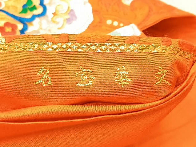 平和屋着物◎六通柄袋帯 唐織 名宝華文 金銀糸 正絹 逸品 BAAL1221if