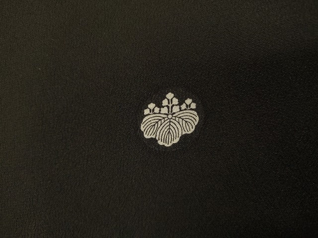 平和屋着物■豪華黒留袖 刺繍 銀彩 正絹 逸品 AAAN8629jd