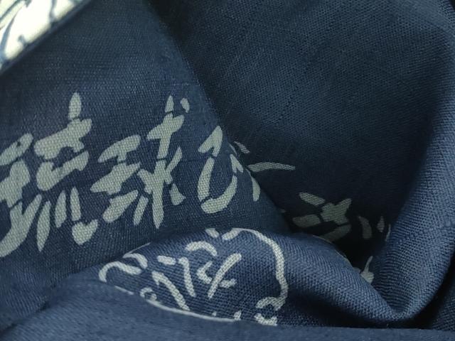 平和屋本店●希少 本場琉球紅型 染さくはら 佐久原俟子作 九寸名古屋帯 紬地 逸品 未使用 CZAA1432s5