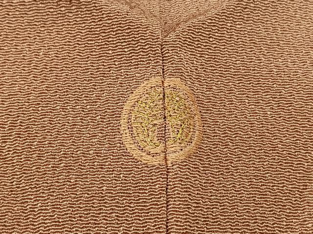 平和屋着物■豪華色留袖 総刺繍 貝桶吹き寄せ文 金糸 鬼しぼ縮緬 正絹 逸品 BAAQ7844yt