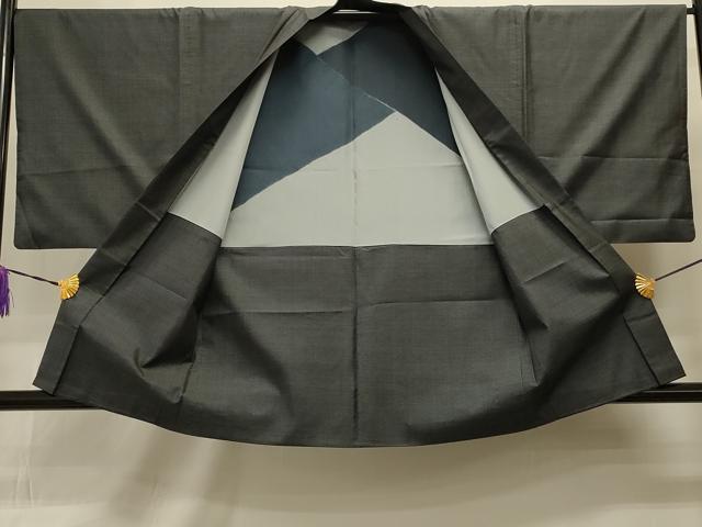 平和屋着物■男性 本場大島紬 アンサンブル 100亀甲 惣爪 正絹 逸品 CAAO8510id