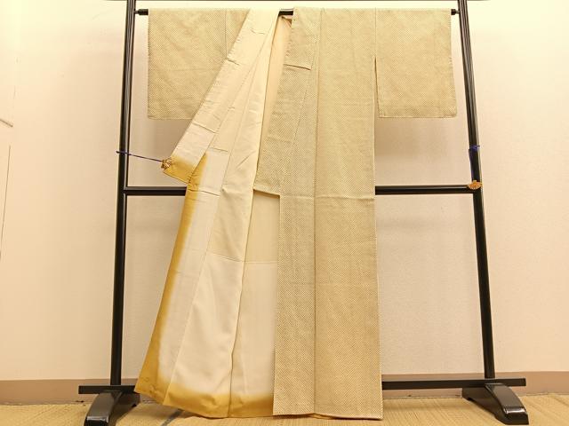平和屋着物■大変加工の良い総絞り小紋 正絹 逸品 BAAQ5763yc