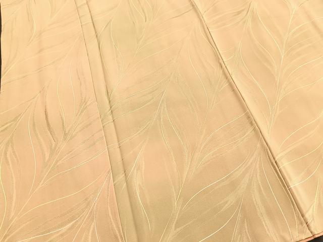 平和屋着物■上質な小紋 葉尽くし 暈し染め 正絹 逸品 BAAQ5768yc