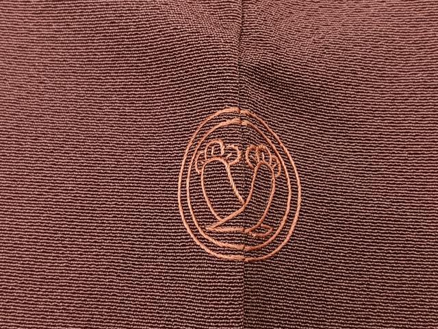 平和屋着物■上質な色無地 京紫色 正絹 逸品 BAAR3025ea