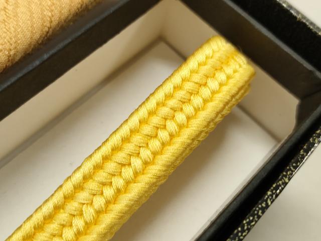 平和屋本店■和装小物 帯揚げ・帯締めセット2点 逸品 未使用 DZAA10506kh5