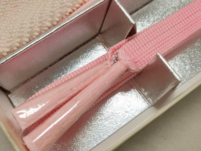平和屋本店■和装小物 帯揚げ・帯締めセット2点 逸品 未使用 DZAA10505kh5