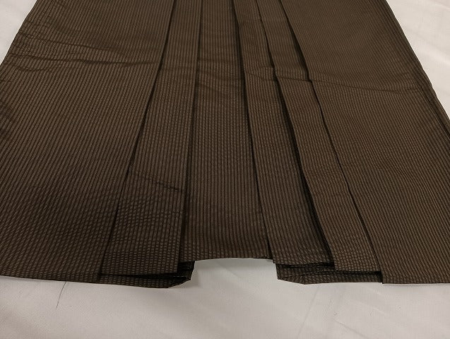 平和屋着物●男性 行灯袴 縞 正絹 逸品 AAAT0526zg