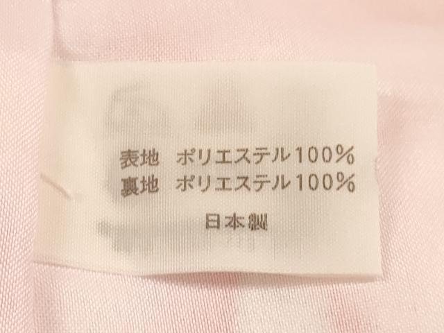 平和屋着物∵女の子 十三参り 子供 祝着・襦袢(半衿刺繍)セット 舞花文 金彩 洗える着物 DAAR1360jm