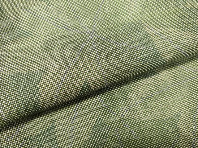 平和屋着物●本場大島紬 7マルキ 草葉文 正絹 逸品 DAAR4370tw