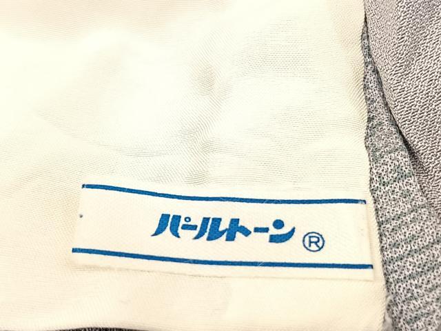 平和屋着物▽訪問着 単衣 刺繍 吹き寄せ花唐草文 暈し染め 金彩 正絹 逸品 BAAS8319hv