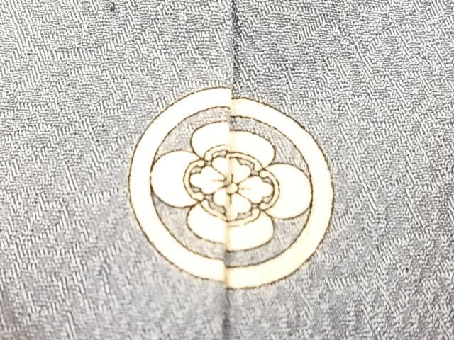平和屋着物▽洗える最高級着物 <英>はなぶさ謹製 色無地 単衣 花唐草地紋 淡藤色 洗える着物 BAAS8325hv