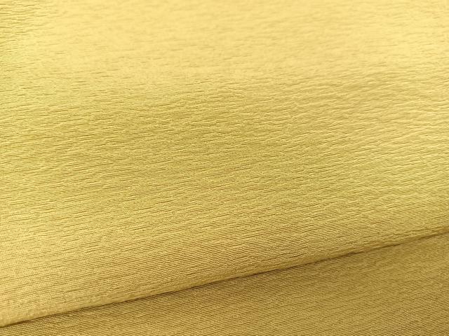 平和屋着物▽上質な色無地 単衣 抹茶色 正絹 逸品 BAAS8052yc