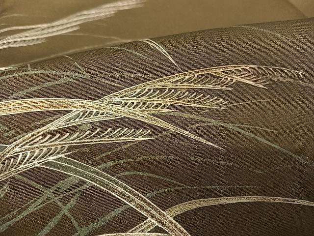 平和屋着物●金彩友禅 卓越技能者・名工・和田光正 訪問着 薄 暈し染め 金彩 正絹 逸品 AAAT9376np