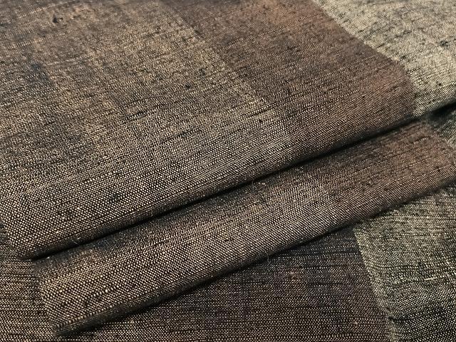 平和屋着物●上質な紬 縞 正絹 逸品 AAAT9407np