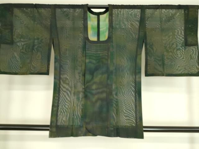 平和屋着物▽道行コート 二部式 スリーシーズン 春夏秋 塵除け 紗 霞文 正絹 逸品 DAAS0116az