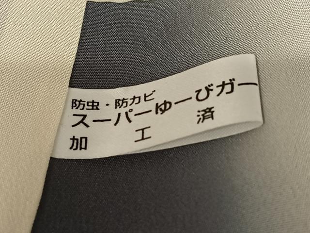 平和屋着物●上質な紬 作家物 舞花文 正絹 逸品 未使用 AAAU8138zg
