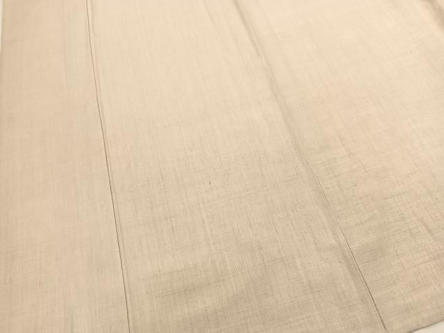 平和屋着物▽結城紬 単衣 霞文 正絹 逸品 BAAS8196yc